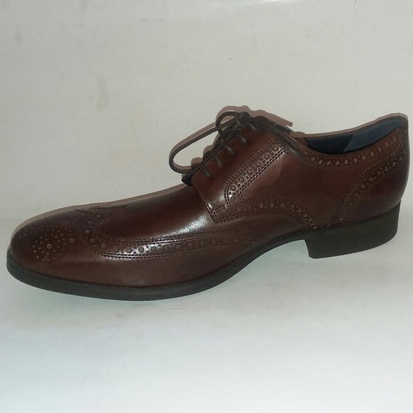 #28 New Brown Leather Cole Haan Derby  shoes 11.5 main image 7
